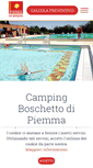 Mobile Screenshot of boschettodipiemma.it